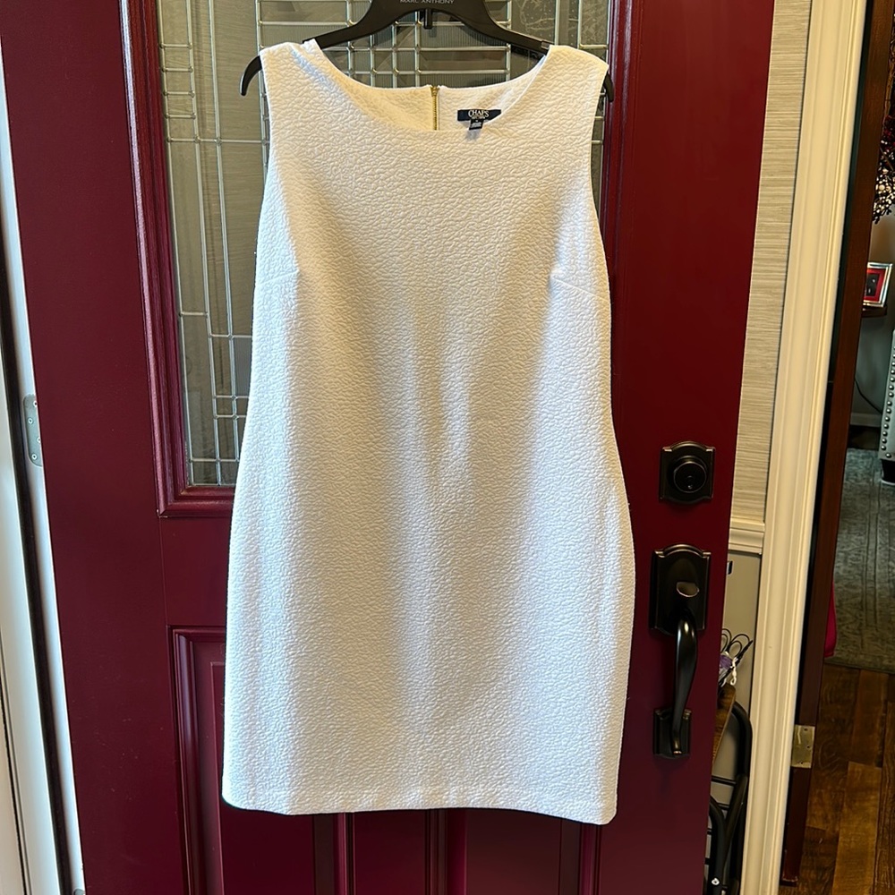 White Sleeveless dress perfect for Summer!